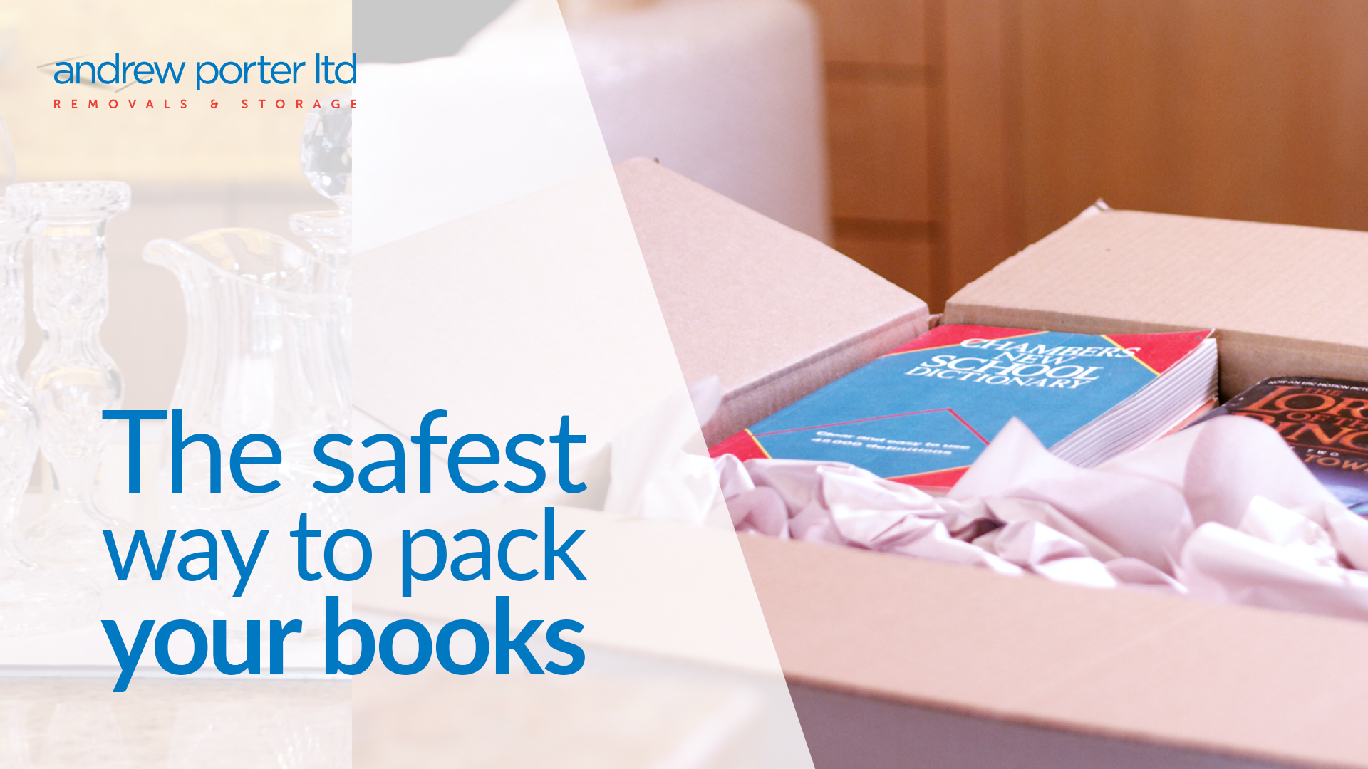 The safest way to pack your books