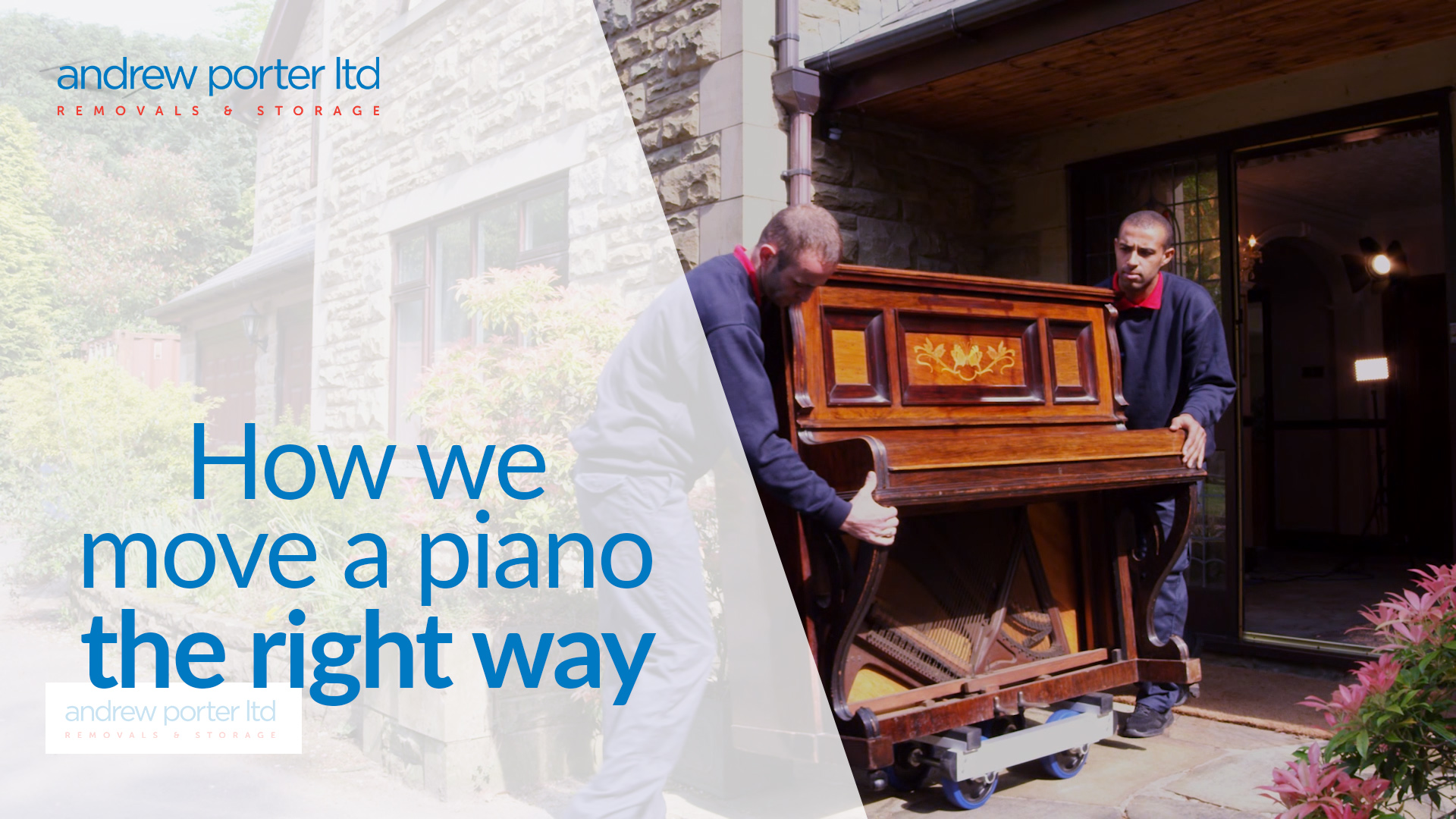 How we move a piano the right way