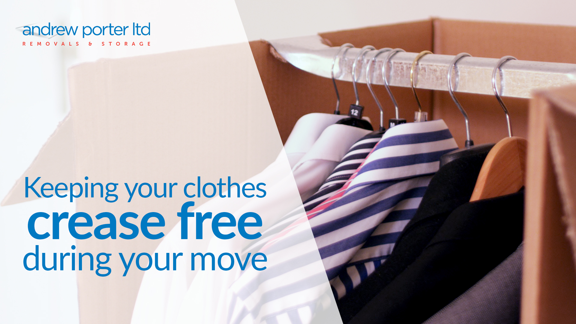 Keeping your clothes crease-free during your home move