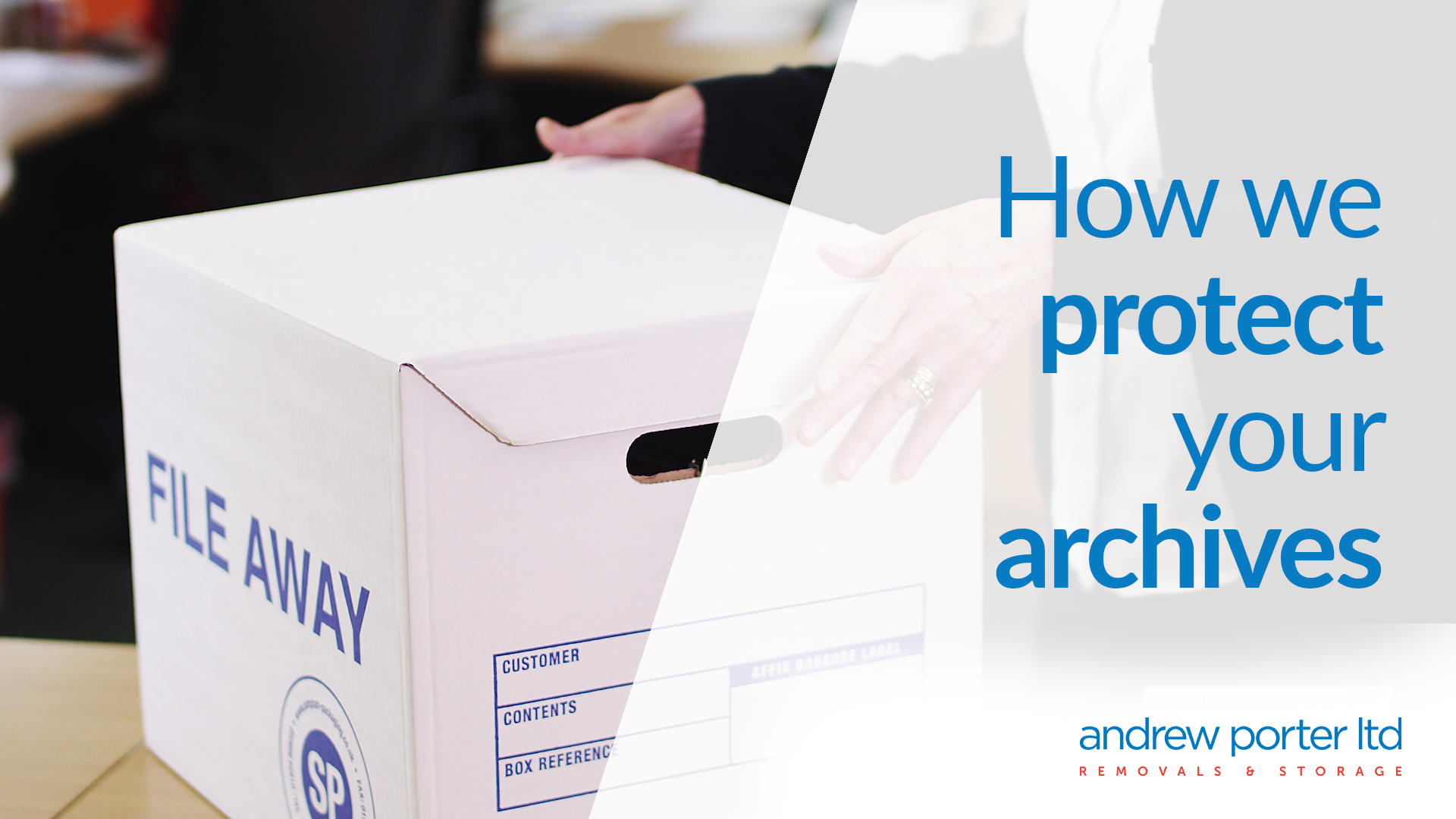 Storing your business archives securely